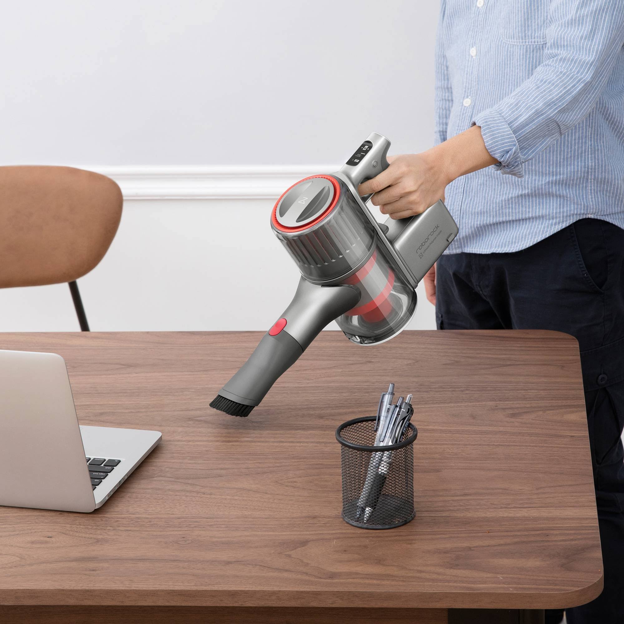 Roborock H6 Cordless Stick Vacuum - 420W Motor 25000Pa Power HEPA Filter