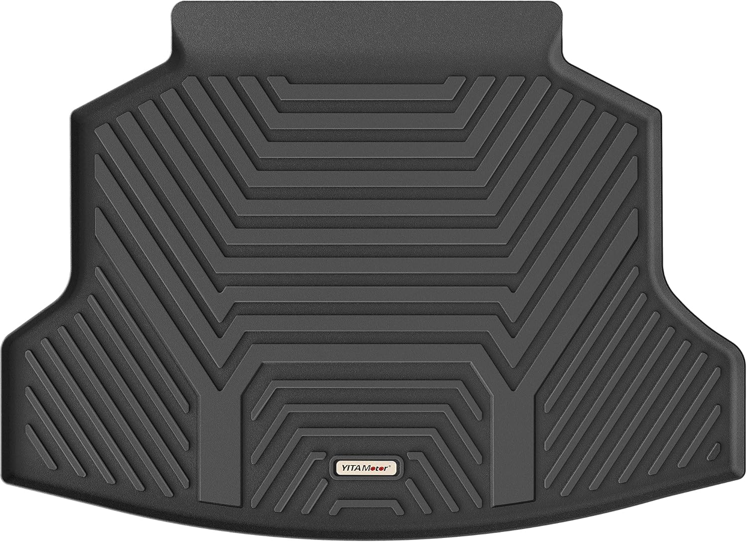 YITAMOTOR Cargo Trunk Mats Compatible with 2012-2016 Honda CR-V CRV, All Weather Protection Custom Fit Black TPE Cargo Liners Pack of 2