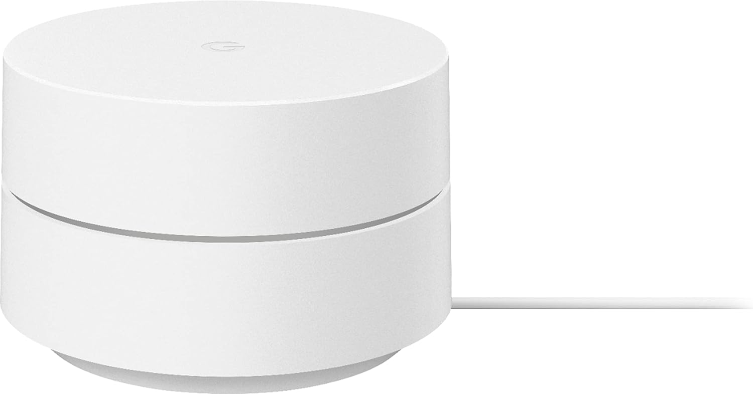 Google - WiFi - Whole Home Mesh Router System (AC1200) - 6 Pack - White with Kwalicable Cleaning Cloth