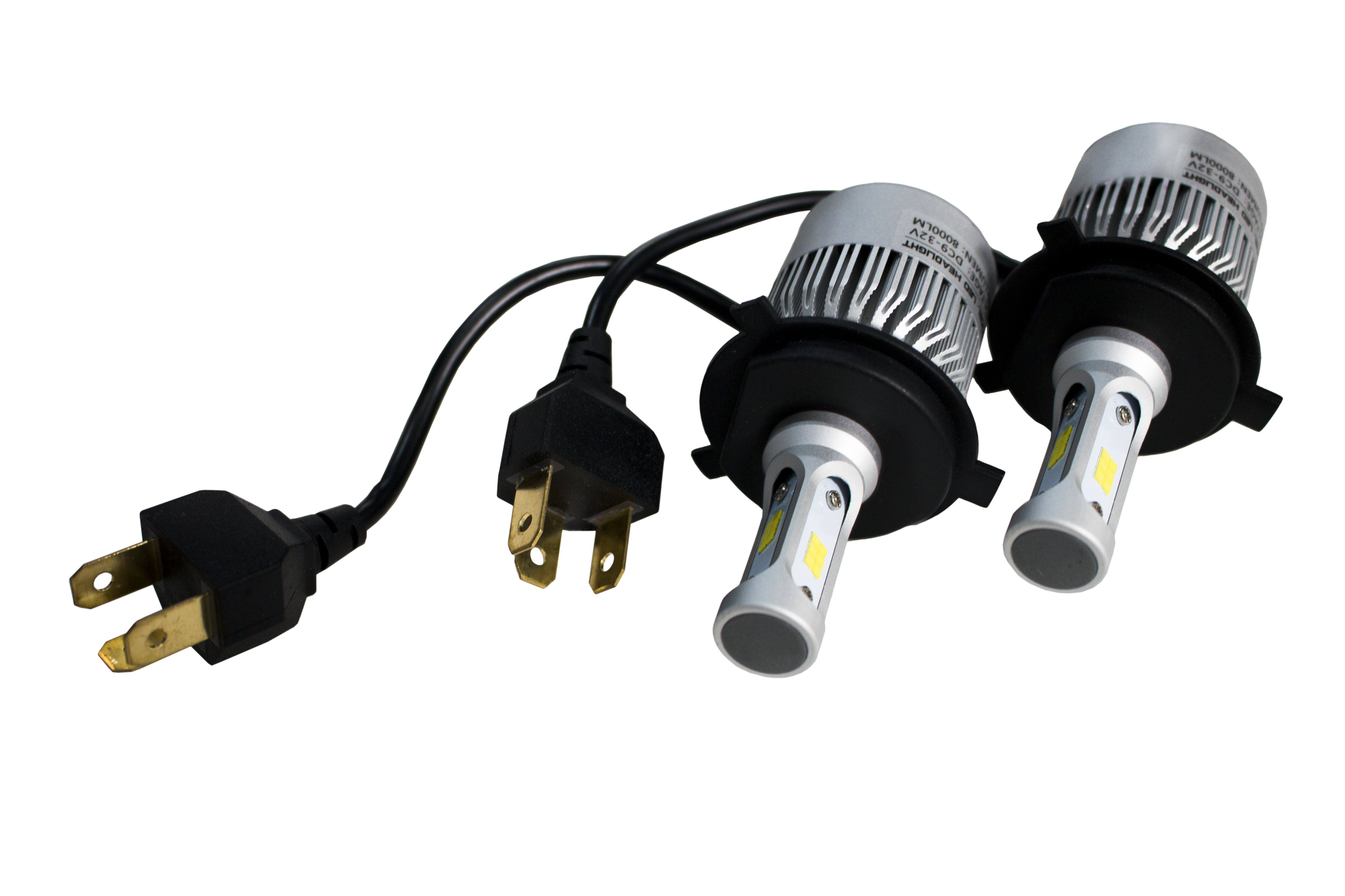 Race Sport Lighting 9005LEDDS Drive Series 9005 2,100 Lux Driverless Plug-u0026-Play LED Headlight Kit