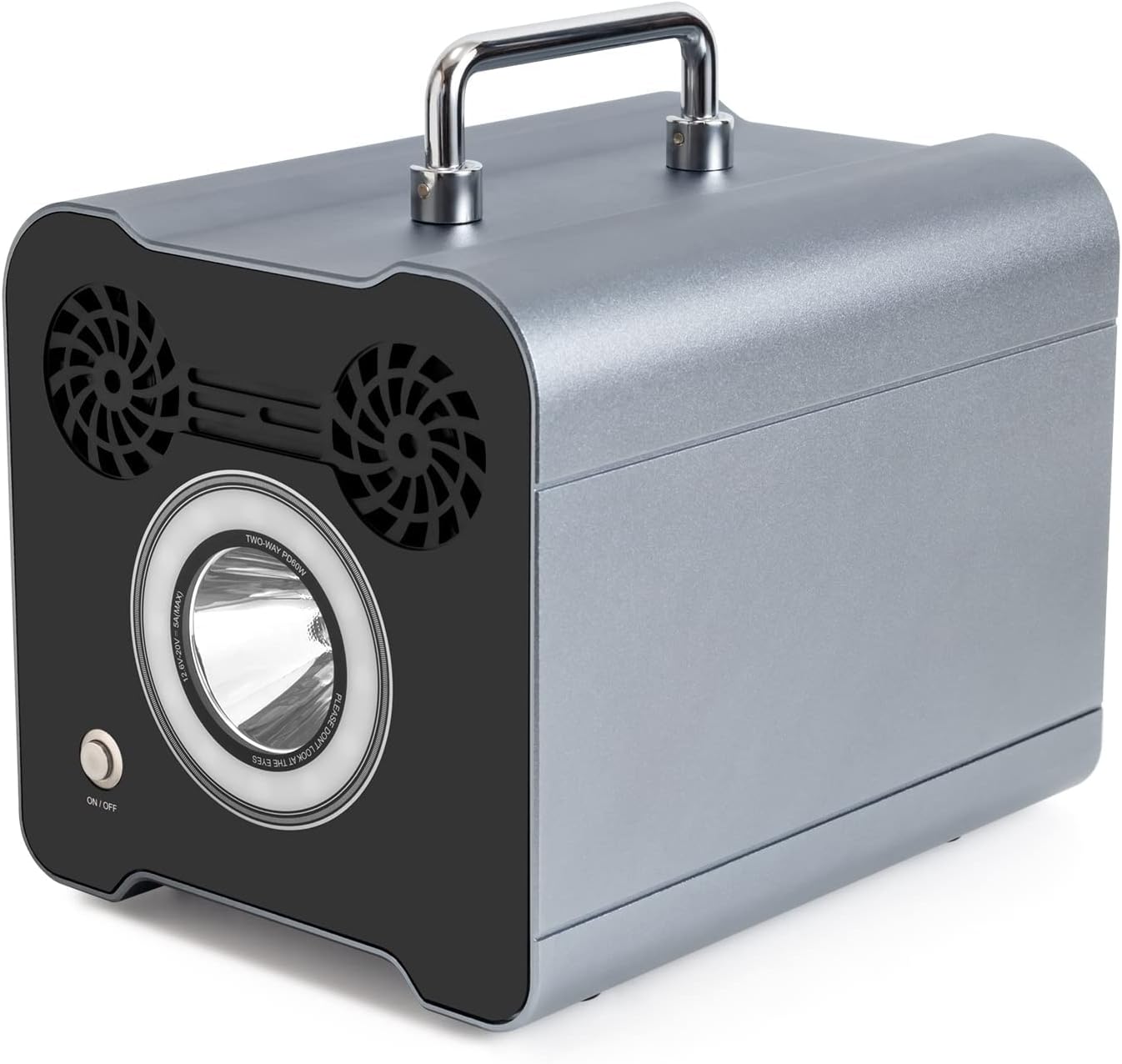 Energy Storage Power Bank Portable Power Station P500S1, Backup Lithium Battery, 110V/500W Pure Sine Wave AC Outlet, Solar Generator (Solar Panel Not Included) for Outdoors Camping Travel Hunting ,Blackout