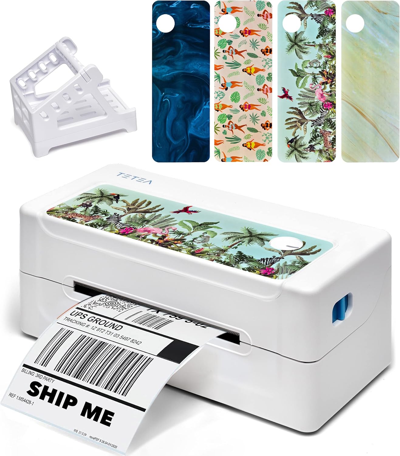 Tetea Thermal Label Printer 4x6 for Shipping Packages | for Amazon, UPS, Ebay, Shopify, FedEx | USPS Shipping Label Printer for Small Business | 1-Click Setup Win & Mac (No WiFi, No Bluetooth)