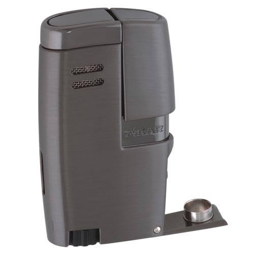 Xikar Vitara - Double Flame Lighter Black