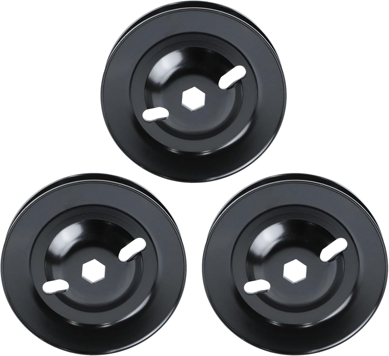 Dibanyou Pack of 3 Deck Spindle Pulley for John Deere M155979 80-91-062 48