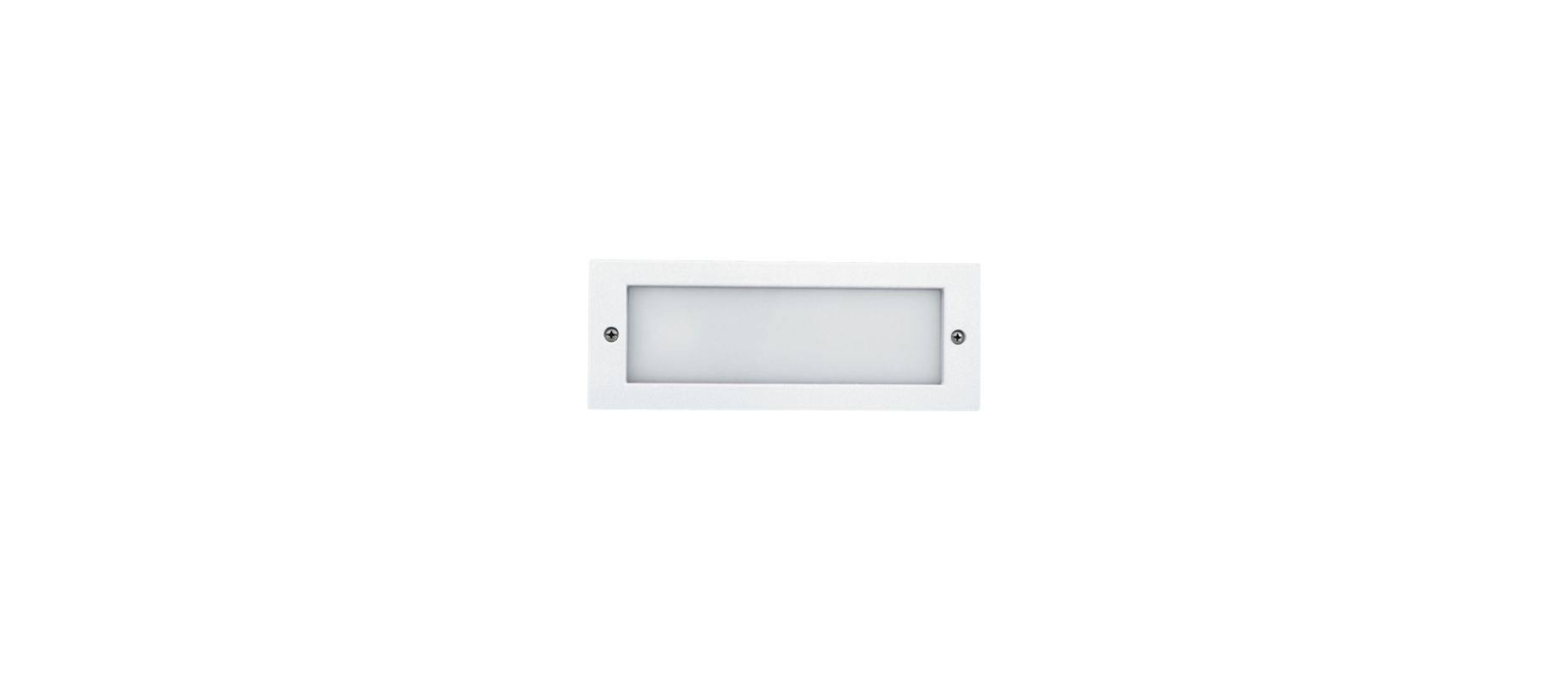 Elco ELST83 LED Brick Light with Open Faceplate Bronze