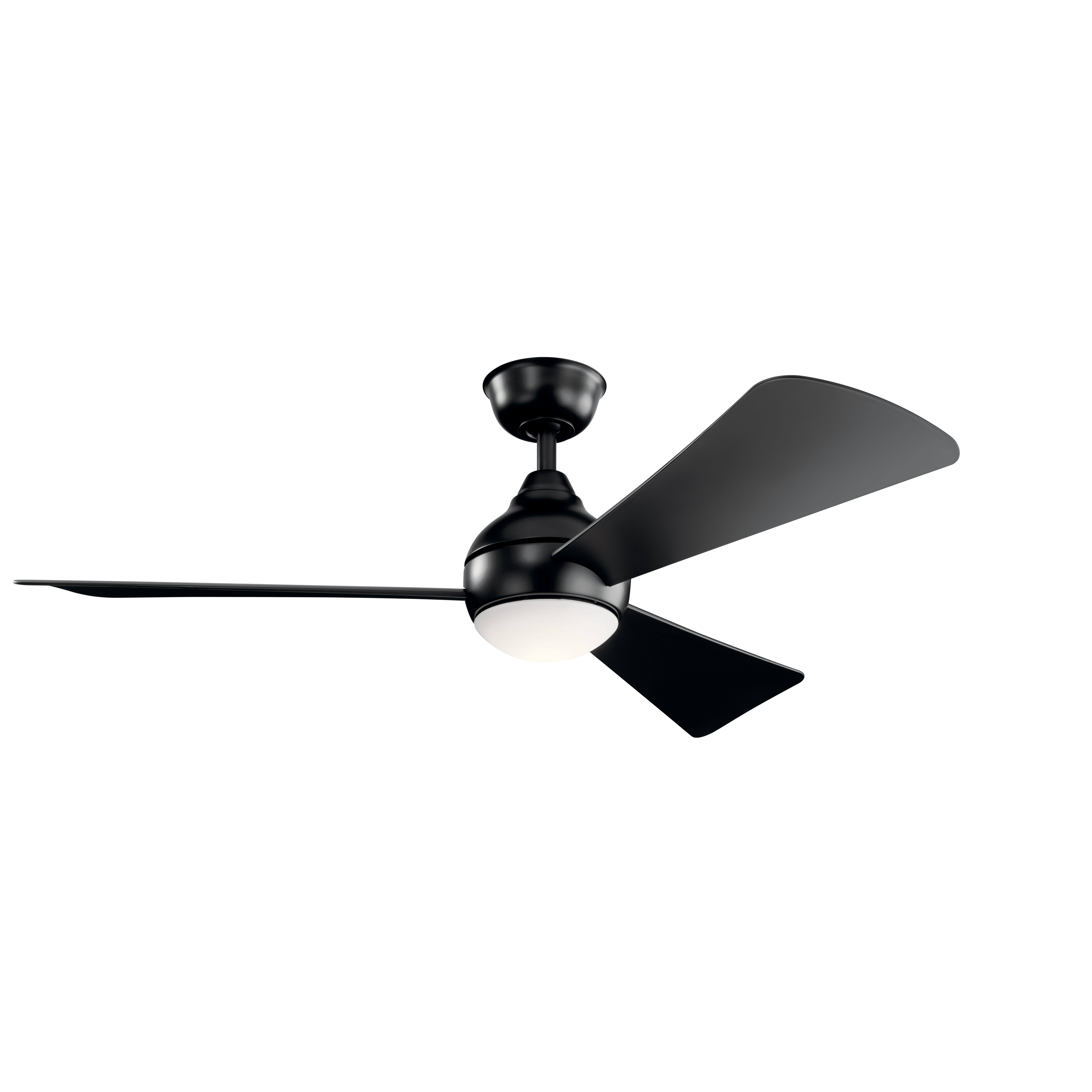 Kichler 54x22 Sola LED Ceiling Fan - Satin Black - 330152SBK