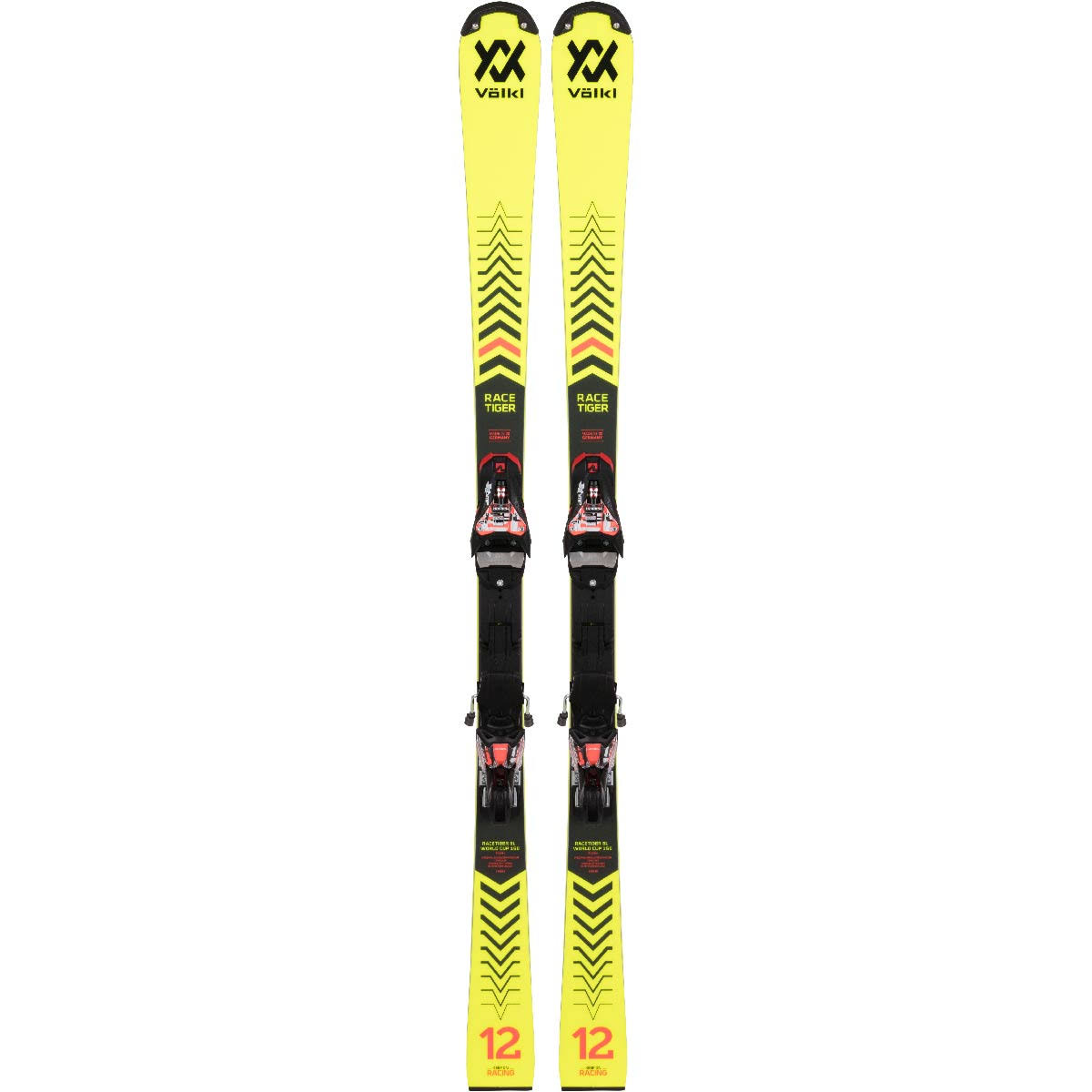 Volkl Racetiger SL R Jr Junior Race Skis 136cm