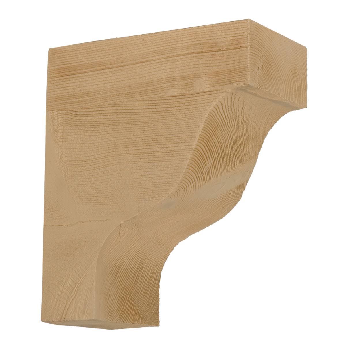 Fypon, Ltd. BKT11X13X6S 6x22W x 11x22D x 13x22H BRACKET, Timber Texture