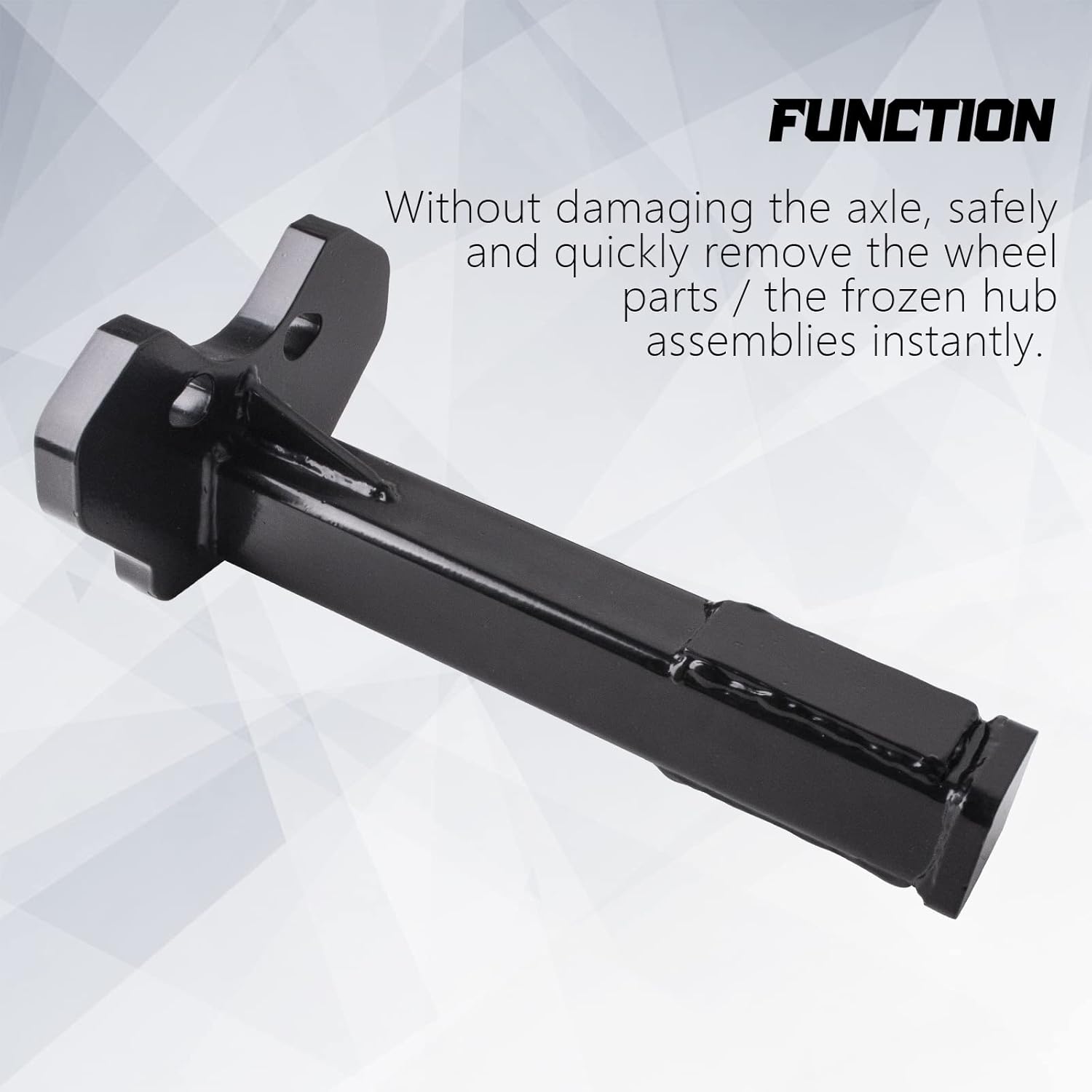 Fumrtcy Wheel Hub Removal Tool, 8629 Universal Wheel Bearing Hub Removal Tool Replace for ATD Tools, Compatible with All Axle Bolt Hubs (5, 6 and 8 Lug Hubs)