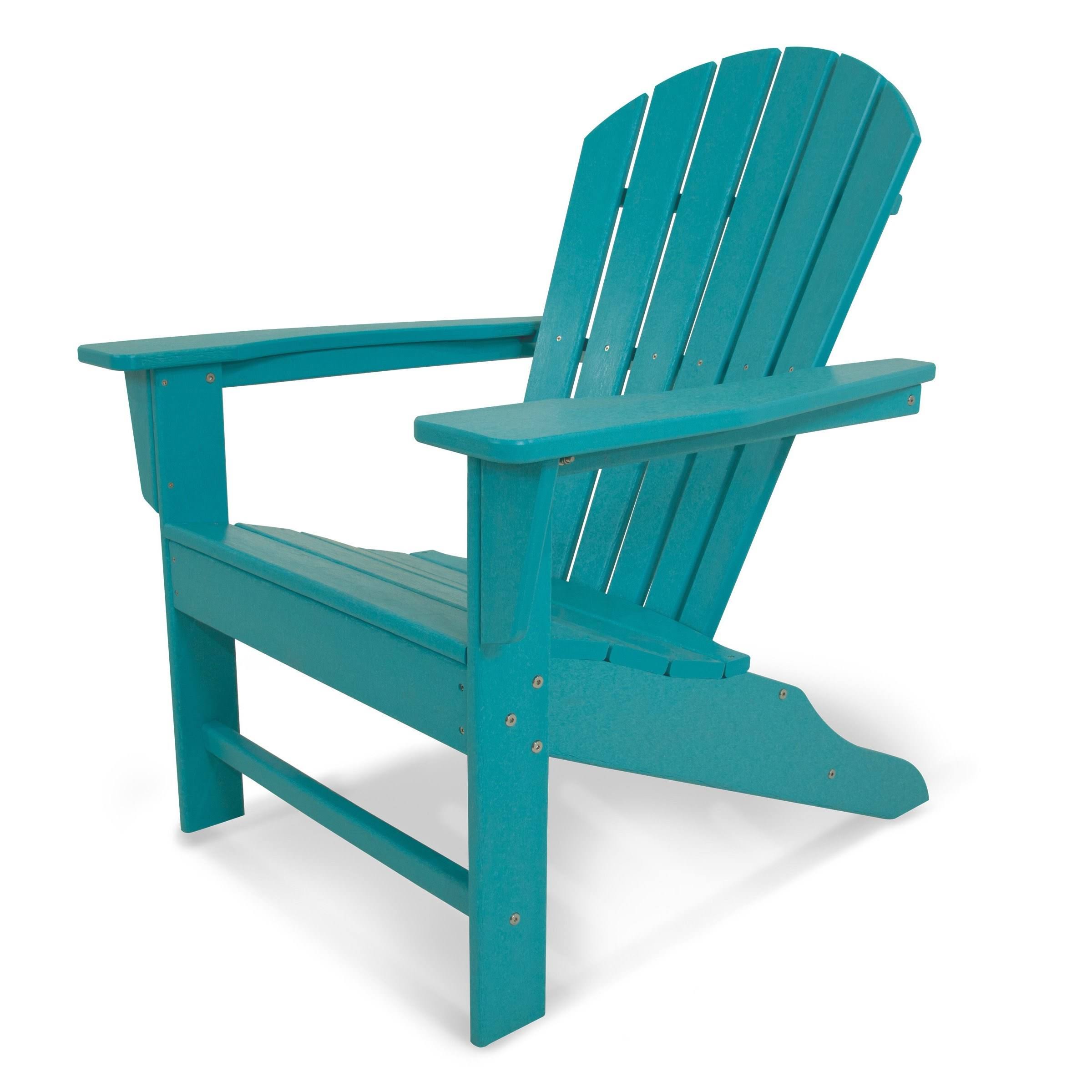POLYWOOD South Beach Adirondack Chair - Aruba