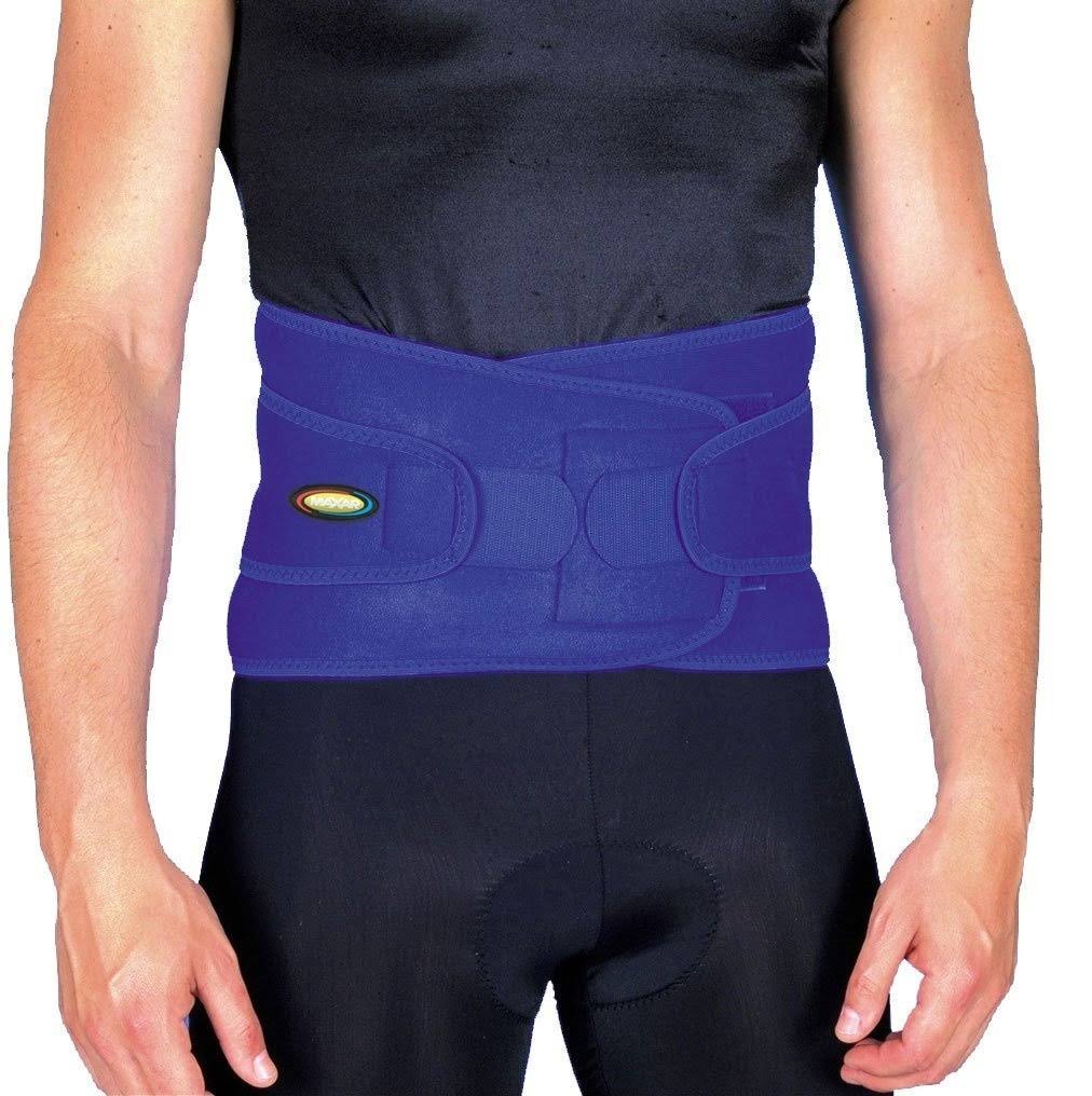 MAXAR Airprene Sport Belt (Breathable Neoprene Lumbo-Sacral Support), Blue