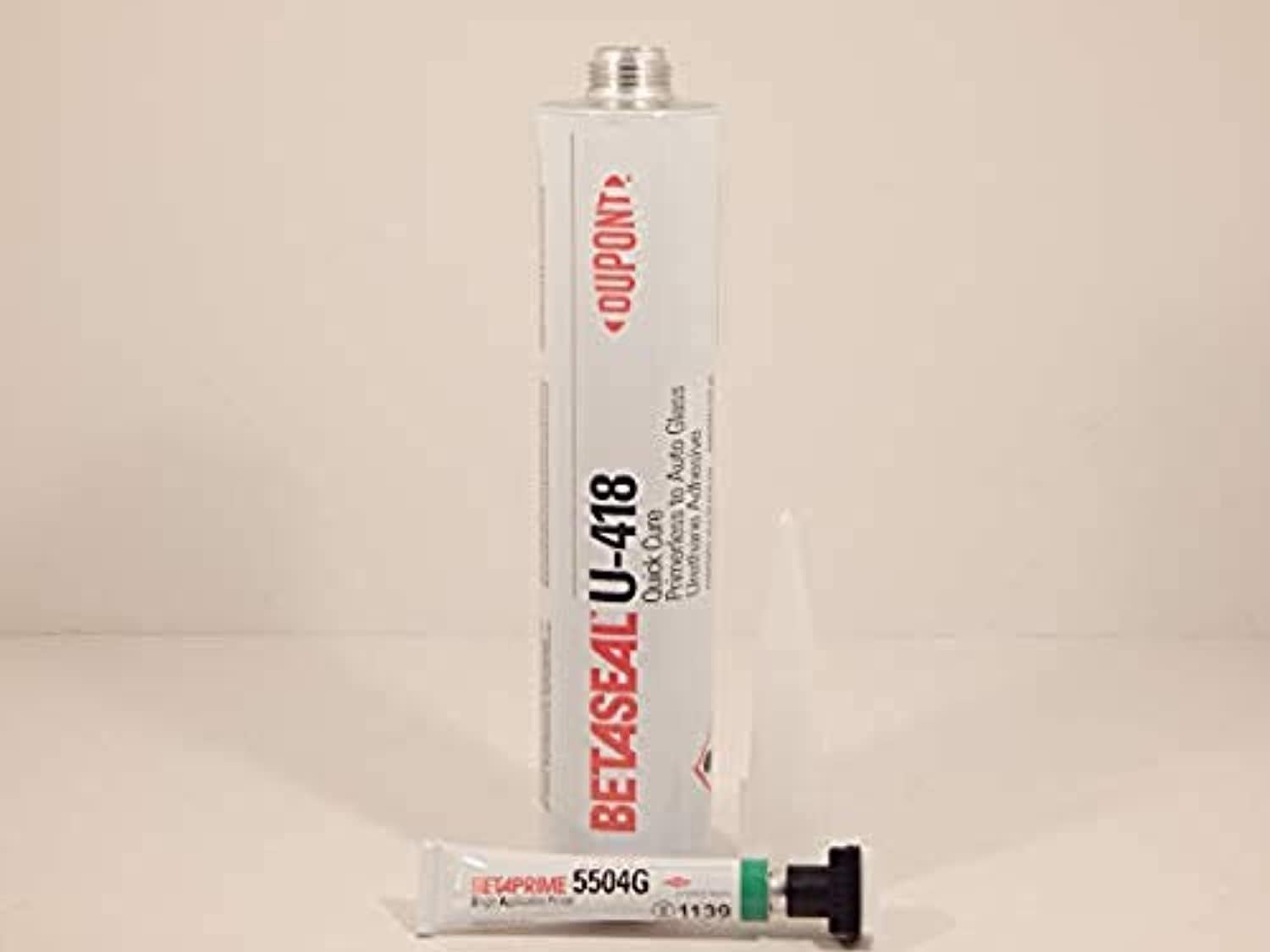 Betaseal U-418 Dow Auto Glass Primerless Urethane/Sealant/Adhesive with Single Application Primer (3) Pack of 2
