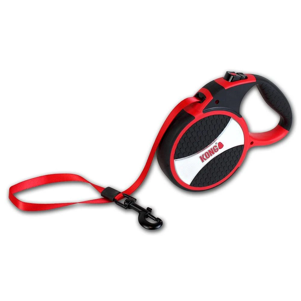 Kong Retractable Explore Large Red Dog Leash