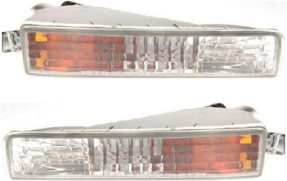For 1997-2001 Honda Prelude Pair Signal Lights Driver and Passenger Side Assembly Unit HO2530123 HO2531123 - replaces 33351-S30-003 33301-S30-003