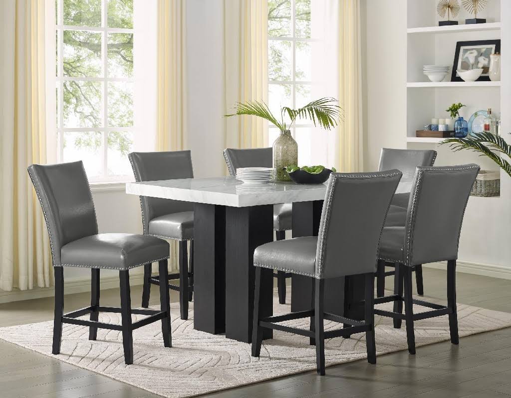 Myco Furniture Dining Room Iris Counter Height Side Chair per 2 Each