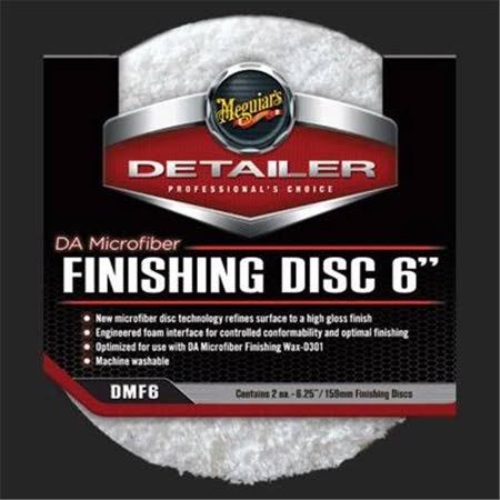 Meguiar&s Da Microfiber Finishing Disc 6in, 12 Pack DMF6B