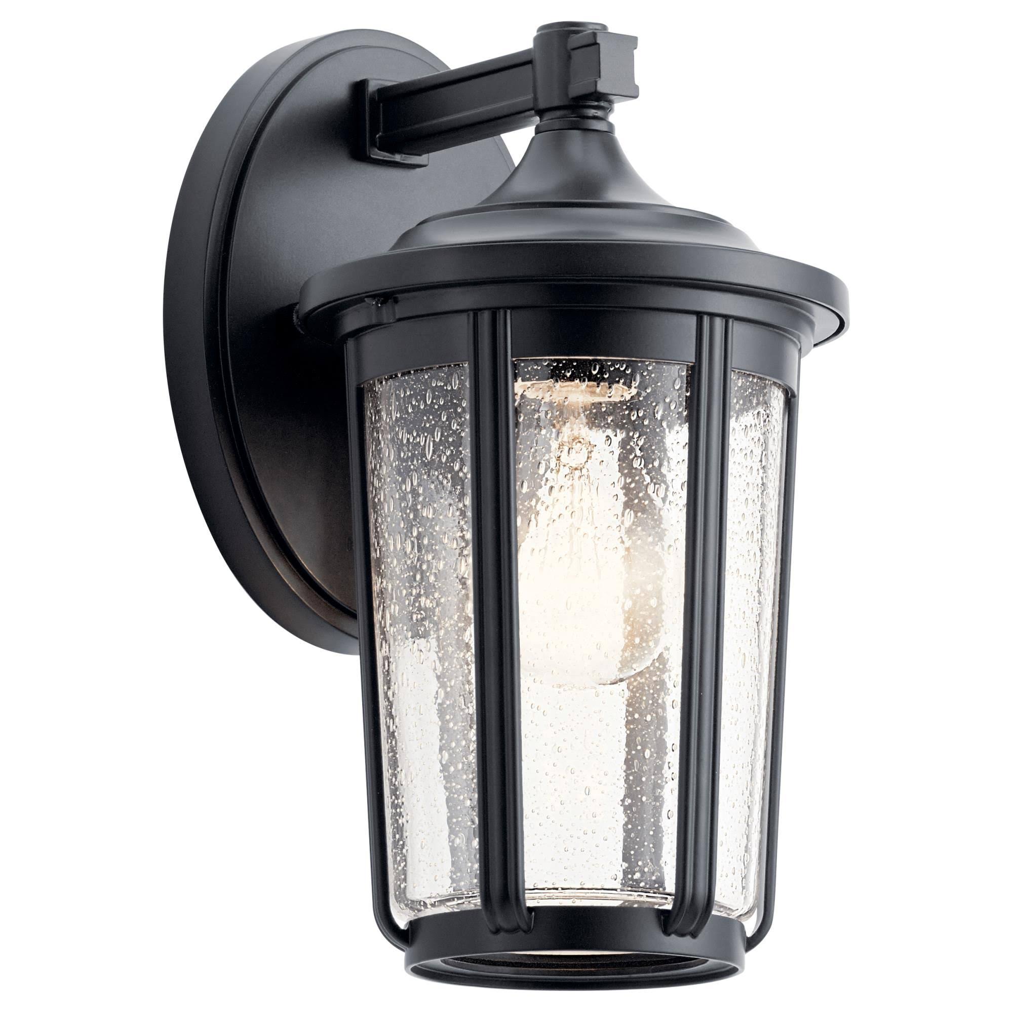 Kichler 49892BK Fairfield 1 Light 11 inch Black Outdoor Wall Small