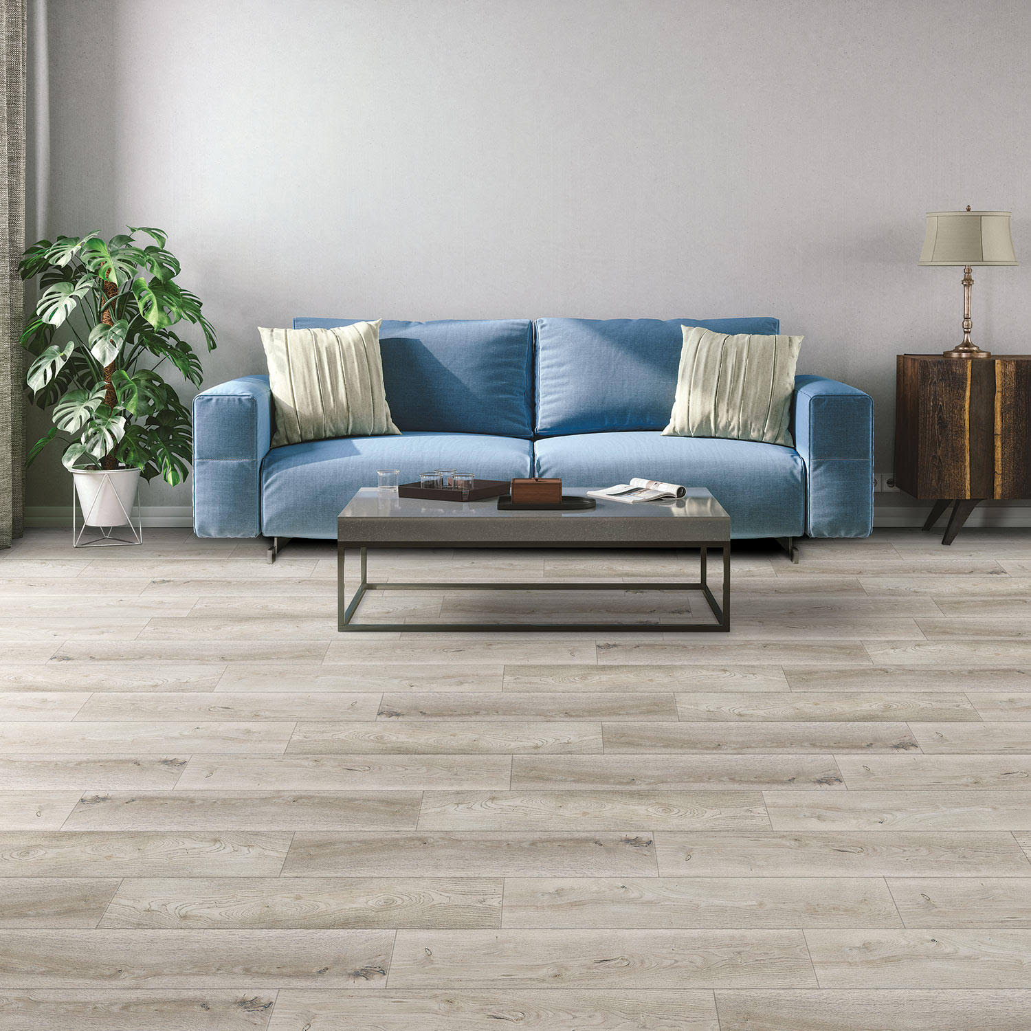 Select Surfaces Beach House SpillDefense Laminate Flooring - 2pk