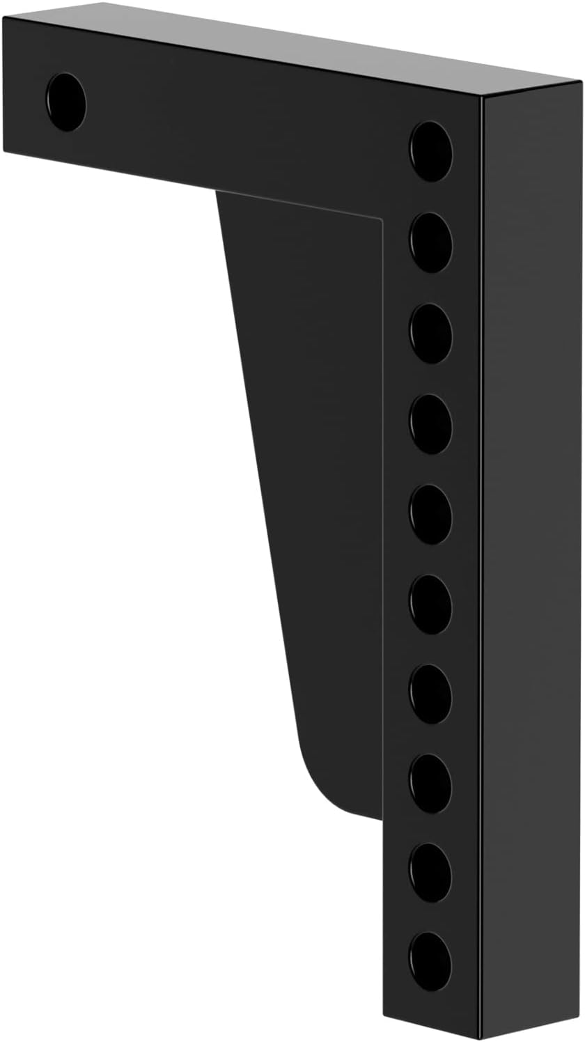 Weight Distribution Hitch Shank Drop Hitch Weight Distribution, 2-Inch Receiver, 7-Inch Drop, 10-1/2-Inch Rise Pack of 2