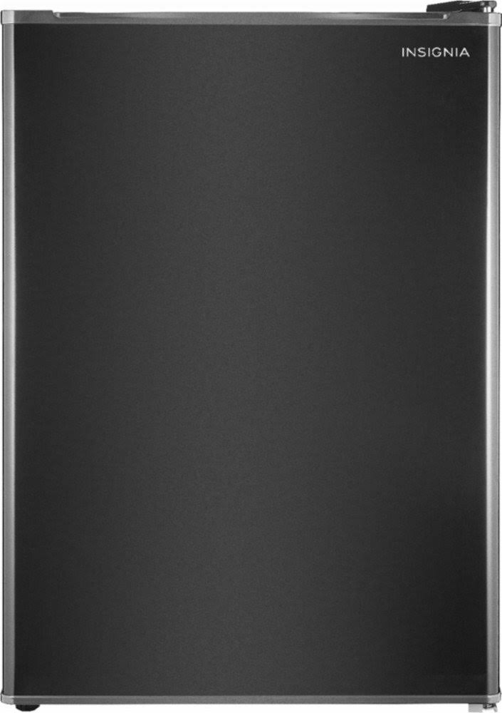 Insignia - 2.6 Cu. ft. Mini Fridge (NS-CF26BK9) Black - New