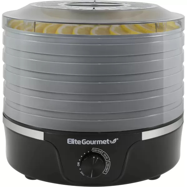 Dehydrators EFD-313B Programmable Food Dehydrator, Food Dehydrator, Adjustable Temperature Controls, Jerky Herbs Fruit Veggies Snacks, 6 Stainless Steel Trays(5 Plastic Trays)