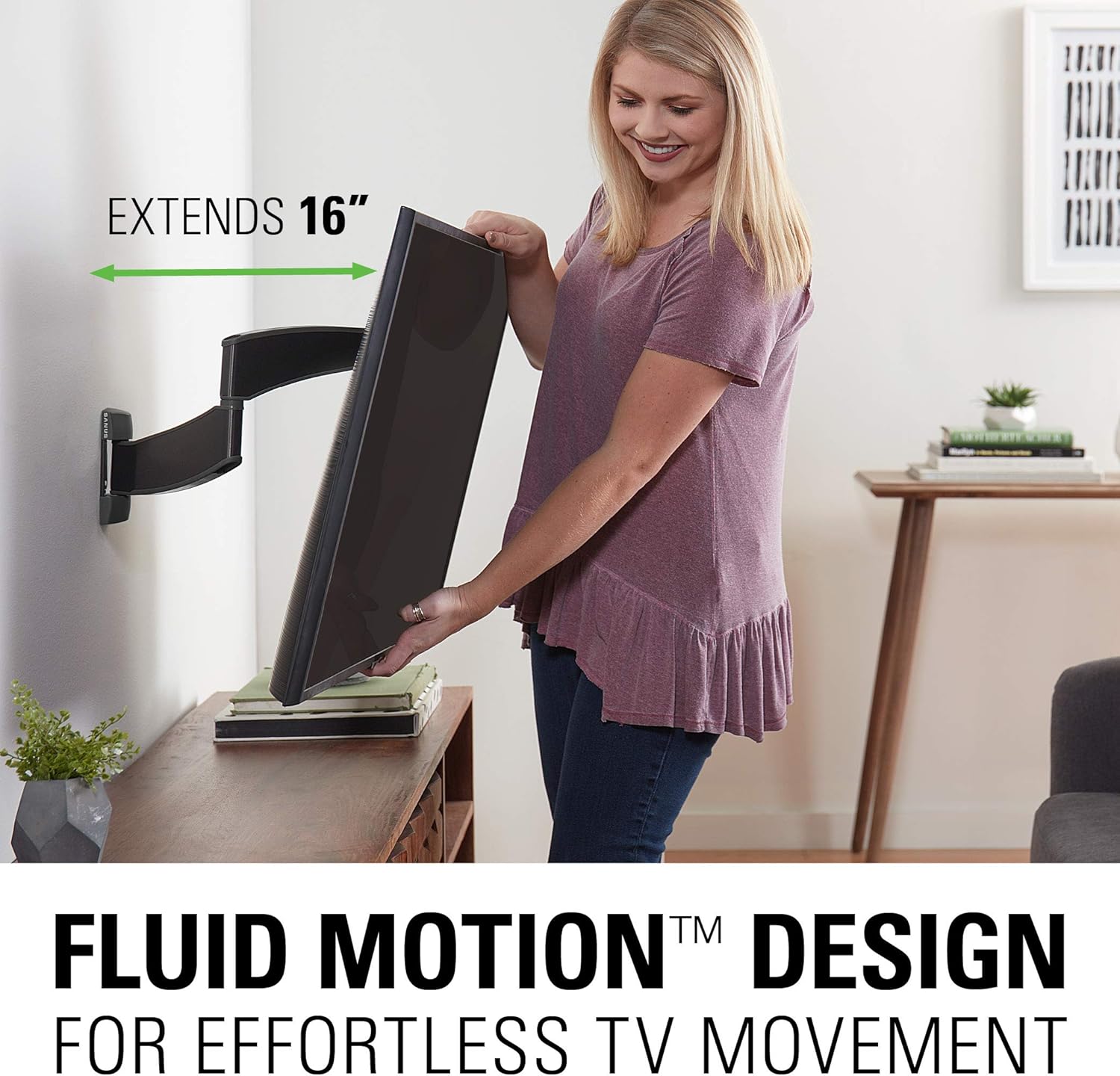 Sanus Premium Full Motion TV Wall Mount for 19