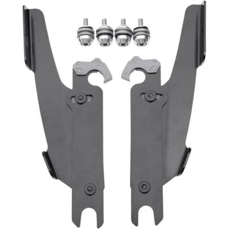 Memphis Shades MEB8922 Trigger-Lock Mount Kit for Sportshield Windshields - Black