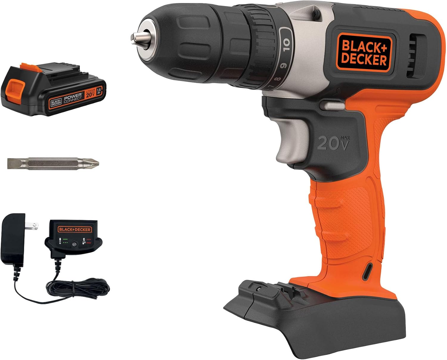 beyond by BLACK+DECKER 20V MAX Cordless Drill/Driver (BCD702C1AEV)