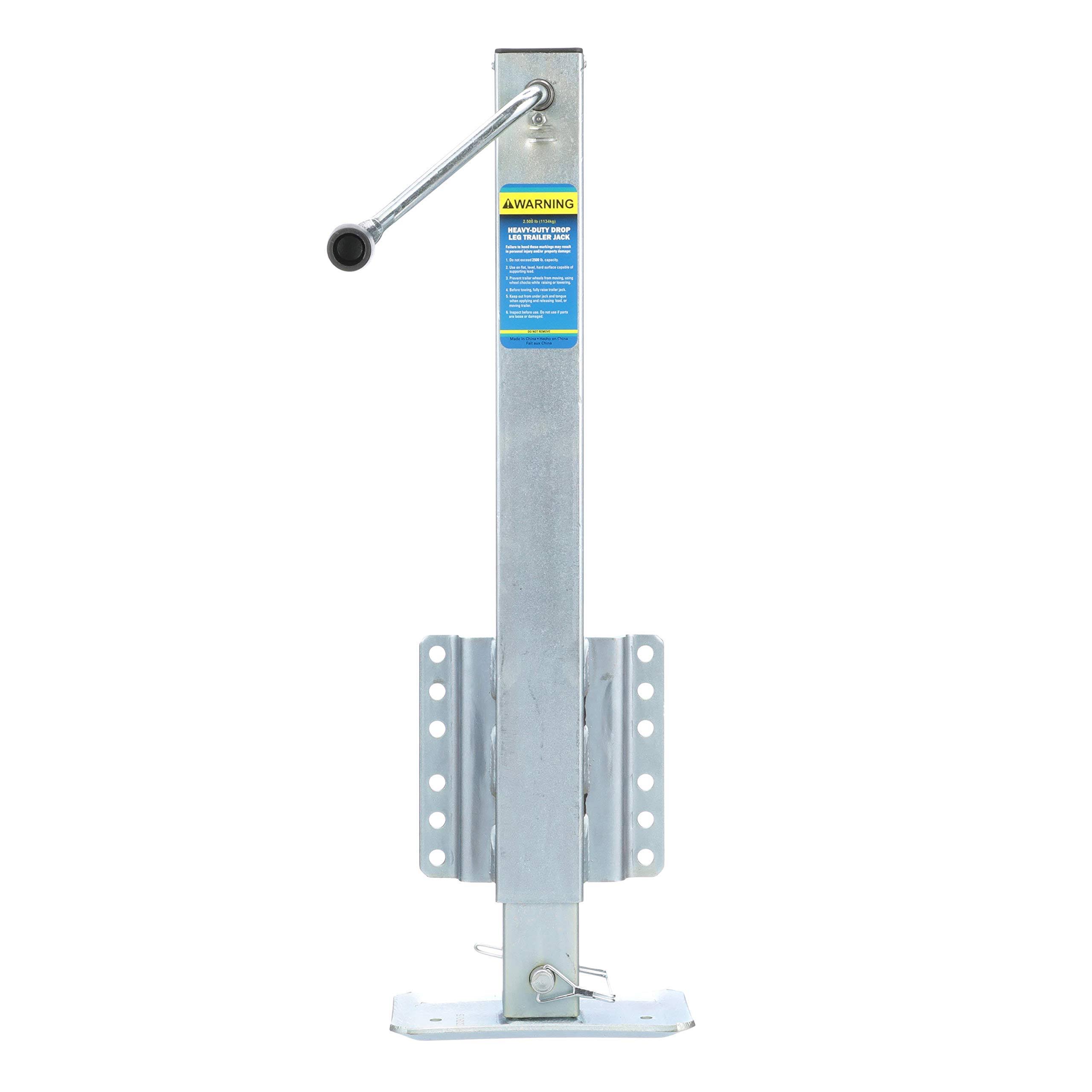 Seachoice 52051 2500 lb Heavy Duty Drop Leg Trailer Jack