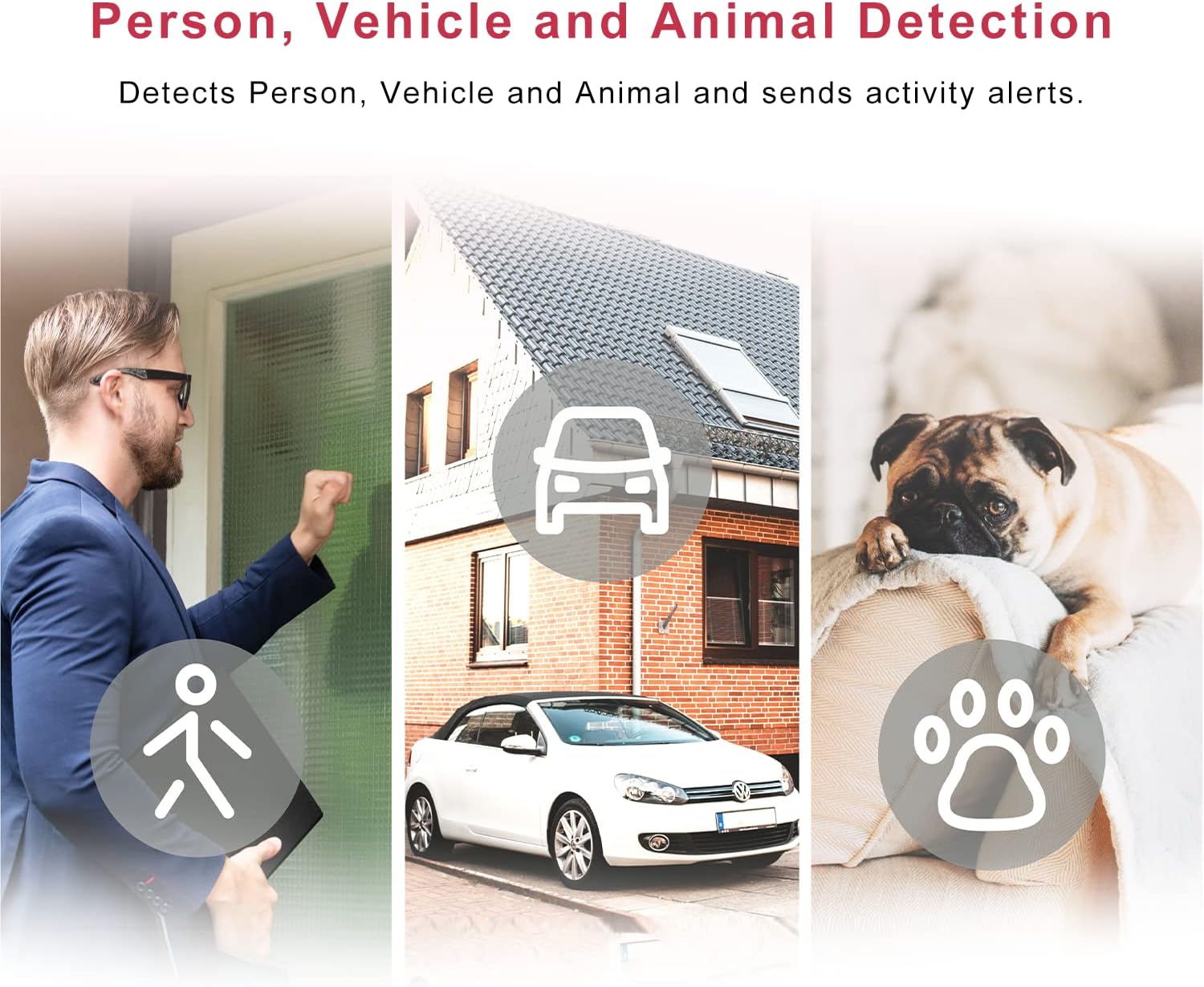 YI 2pc Security Home Camera Baby Monitor, 1080p WiFi Smart Indoor Nanny IP Cam with Night Vision, 2-Way Audio, AI Human Detection in Phone App, Pet Cat Dog Cam, Work with Alexa and Google Pack of 2