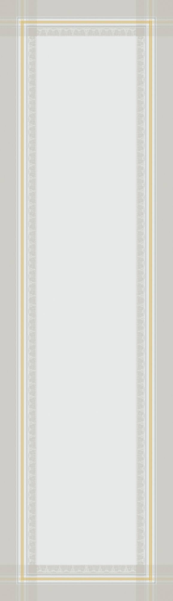 Garnier Thiebaut Galerie des Glaces Vermeil Tablerunner - 20x22 x 91x22