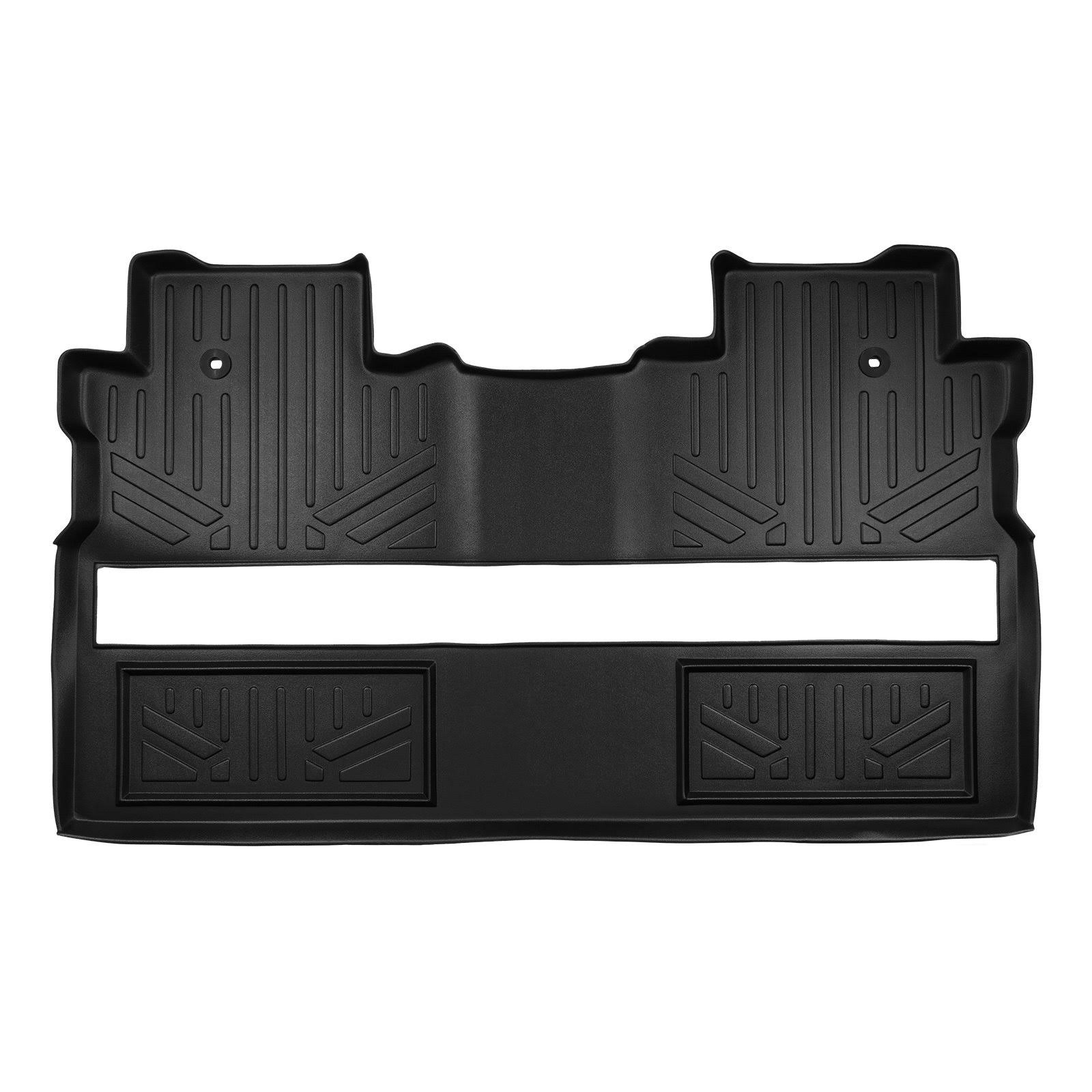 Maxliner Floor Mats 2nd Row Liner Black for 2017-2019 Honda Ridgeline Crew Cab
