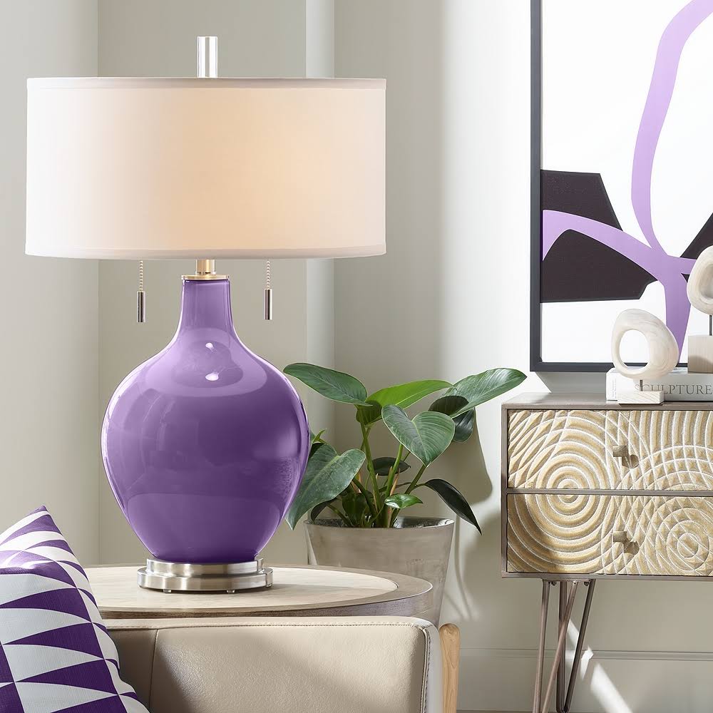 Color + Plus Acai Toby Table Lamp