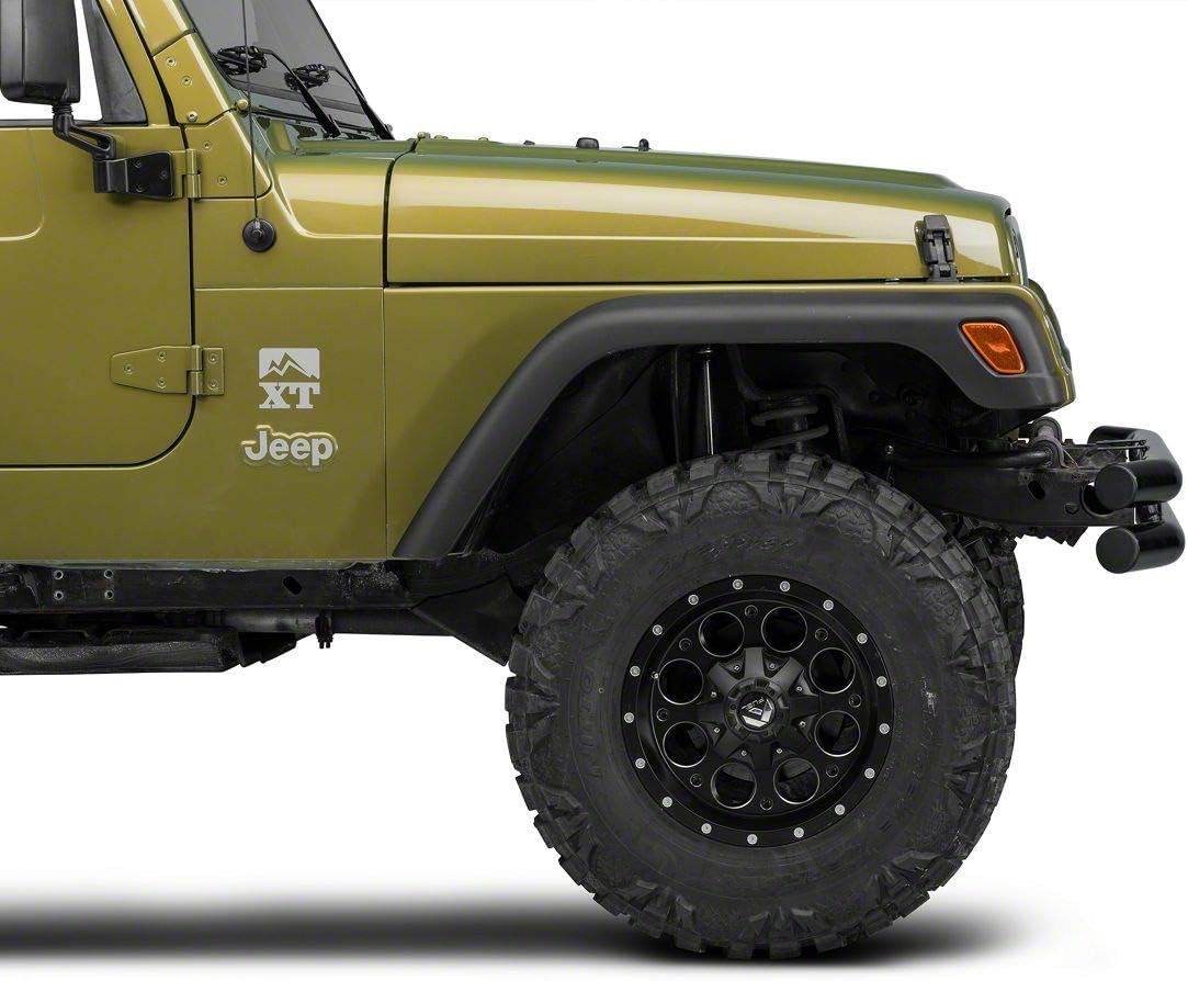 Barricade Double Tubular Front Bumper; Gloss Black Compatible with 87-06 Jeep Wrangler YJ & TJ