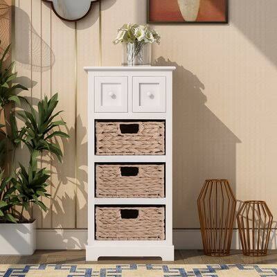 Ignaz 2 - Drawer Accent Chest Red Barrel Studio Color: Antique White