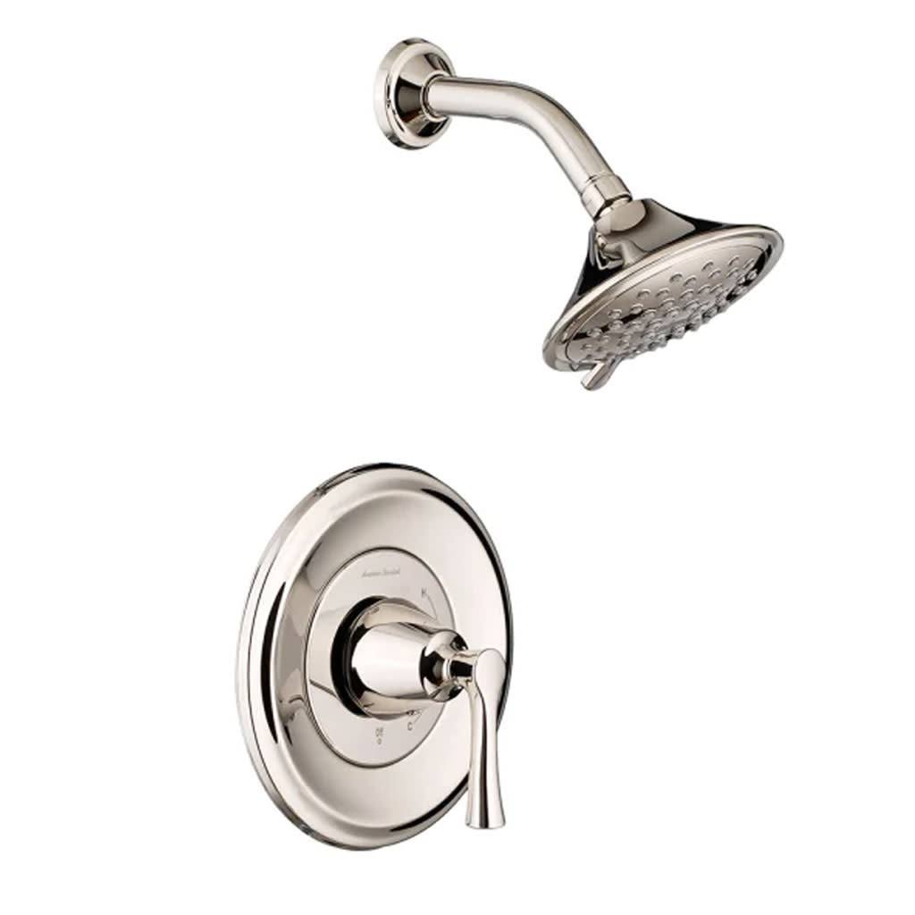 American Standard TU722.501 Estate Shower Only Trim Package with 2.5 GPM Multi Function Shower Head - Polished Nickel