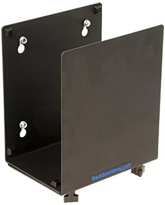 RackSolutions Universal Computer and UPS Wall Mount - Adjustable Between 4 Inches to 8 Inches Pack of 2