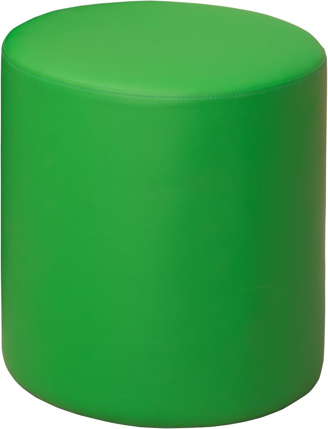 Logan Round Ottoman- Black