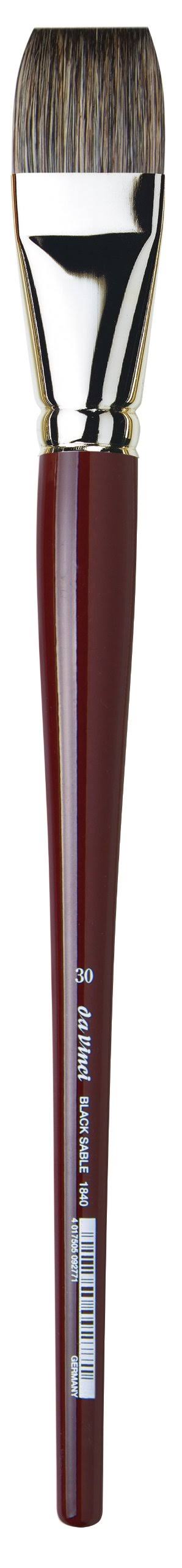 Da Vinci Black Sable Oil Brush Bright 30