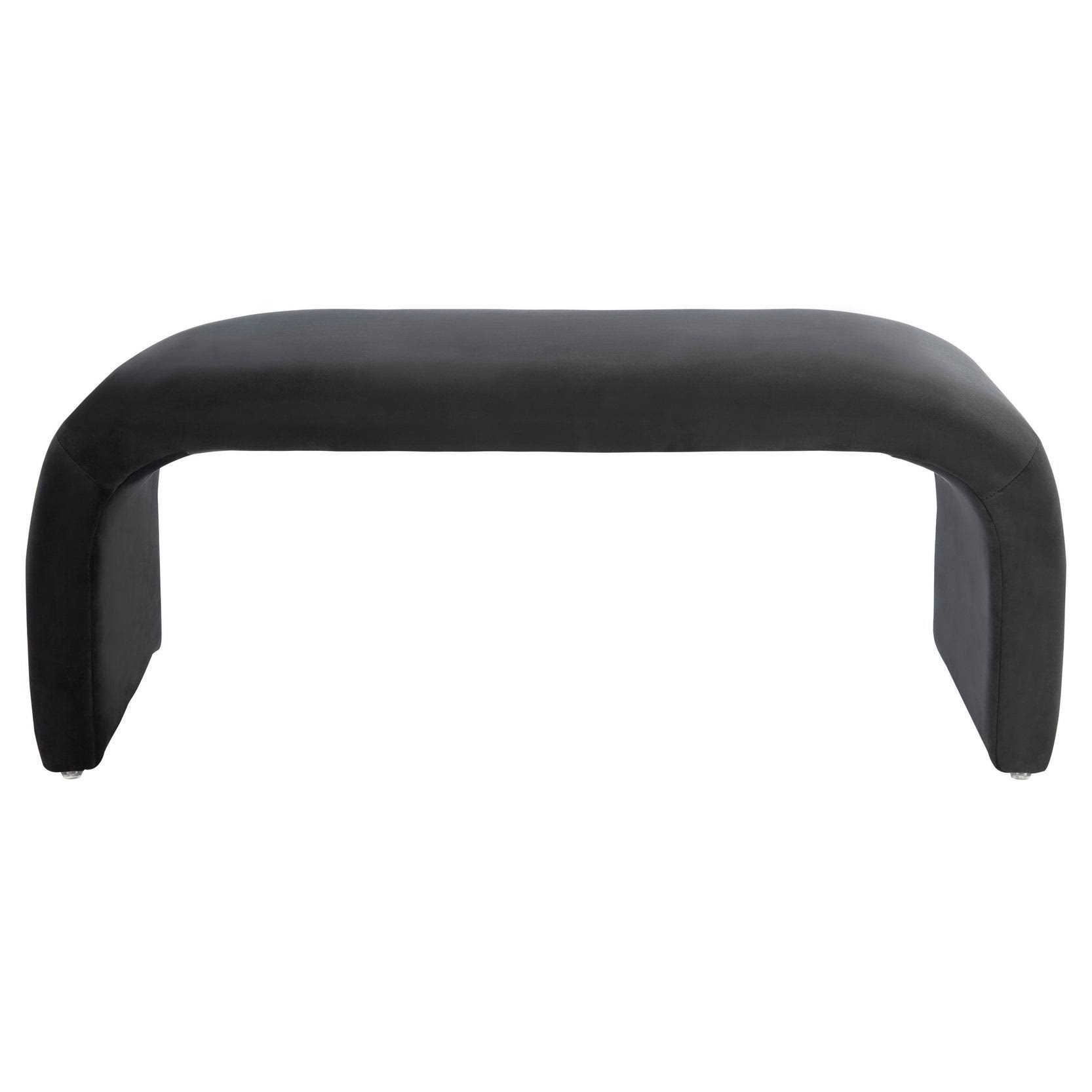 Safavieh Tenko Modern Black Accent Bench | BCH1300B