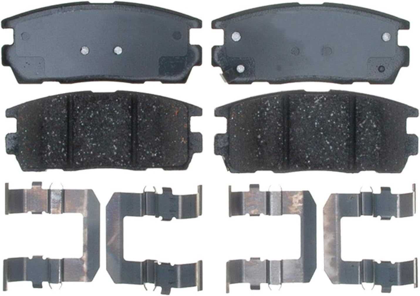 ACDelco Gold 17D1275CH Ceramic Rear Disc Brake Pad Set