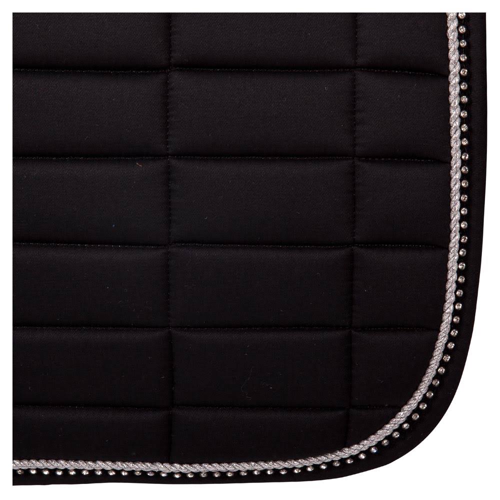 BR Saddle Pad Glamor Chic Dressage Full Black