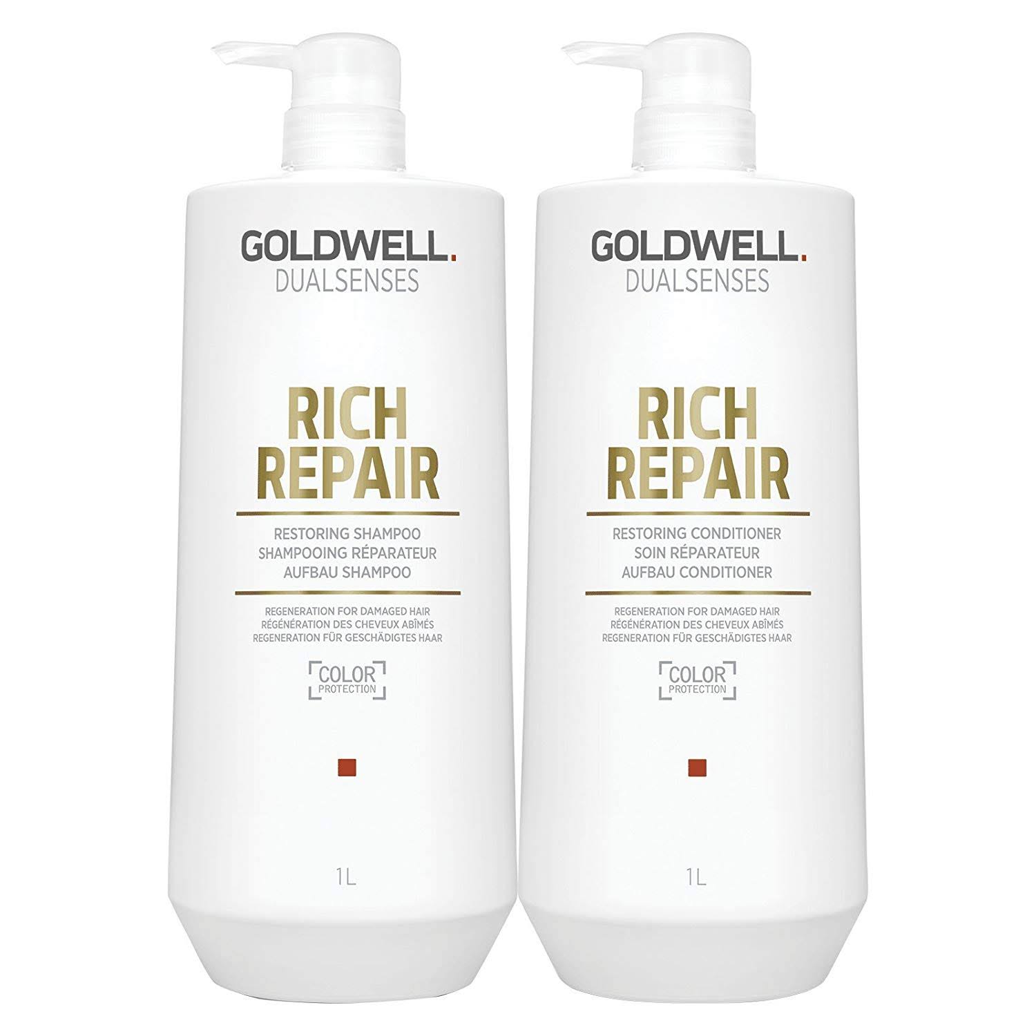 Goldwell Dualsenses - Rich Repair Shampoo Conditioner Duo 1 Liter Each