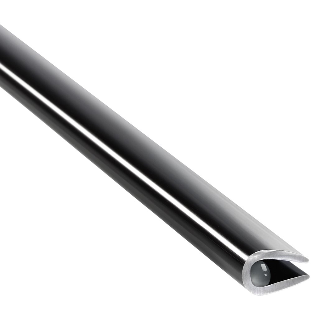 Trim-Lok Edge Guard &ndash; Edge Protector Trim for Car Doors, Furniture, Vending Machines, and More &ndash; Flexible PVC Plastic with Black Finish &ndash; Fits 1/8&rdquo; Edge, 100&rsquo; Length