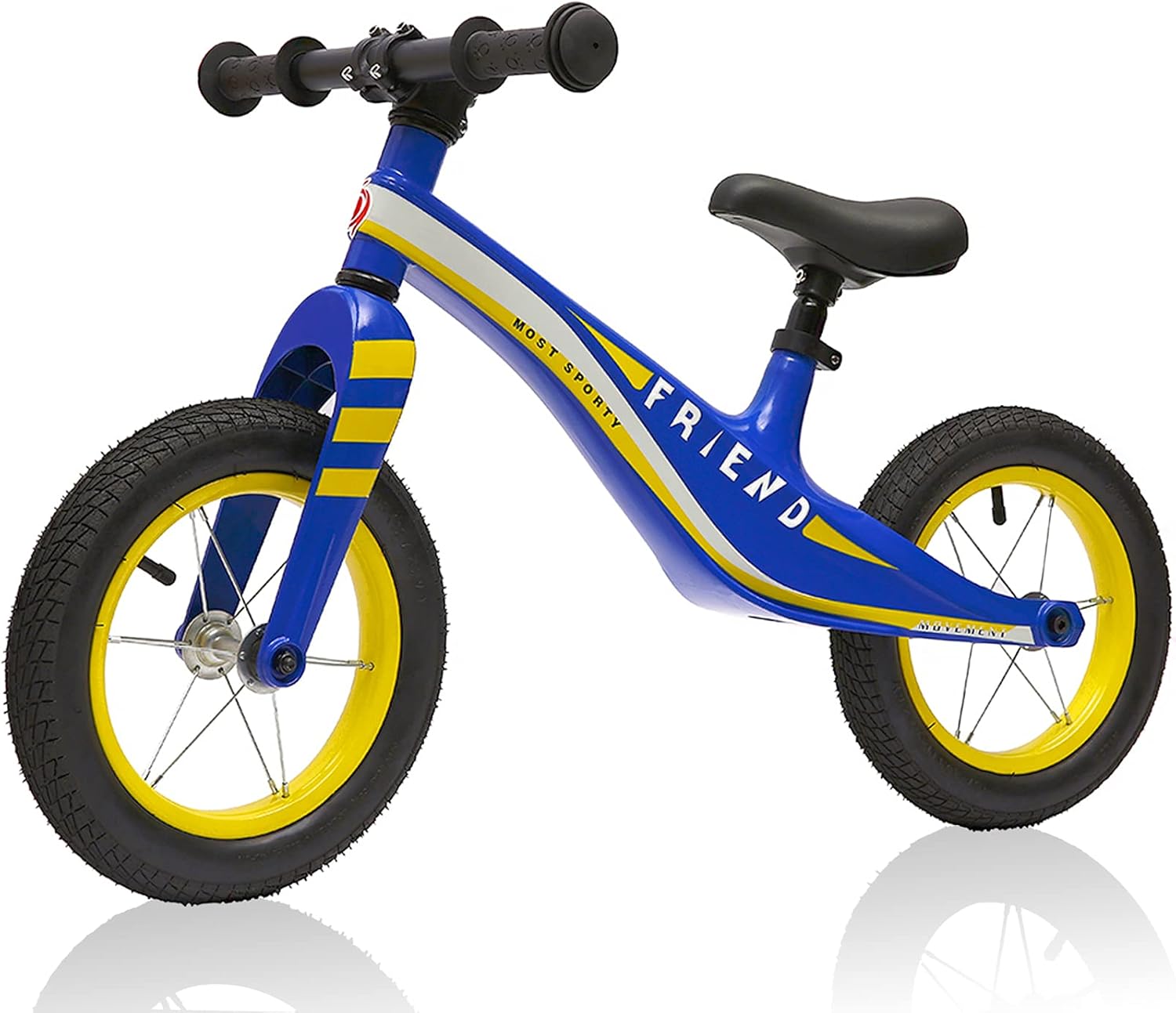 YOUQIQU Balance Bike, Kids Balance Bike for 2 3 4 5 6 Year Old Boys and Girls, 12