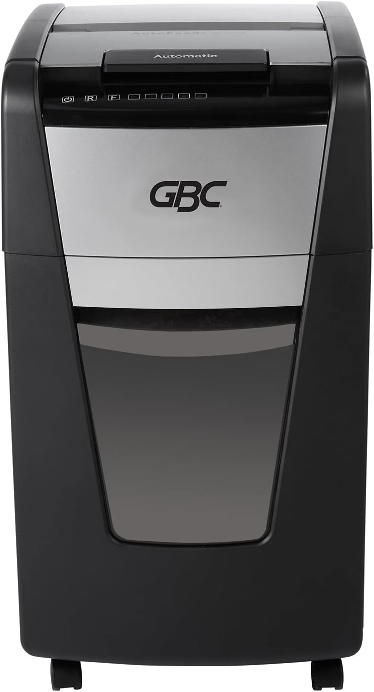 GBC Paper Shredder, Auto Feed+, 230 Sheet Capacity, Micro-Cut, Small Office Shredder, 230M (WSM1757607)