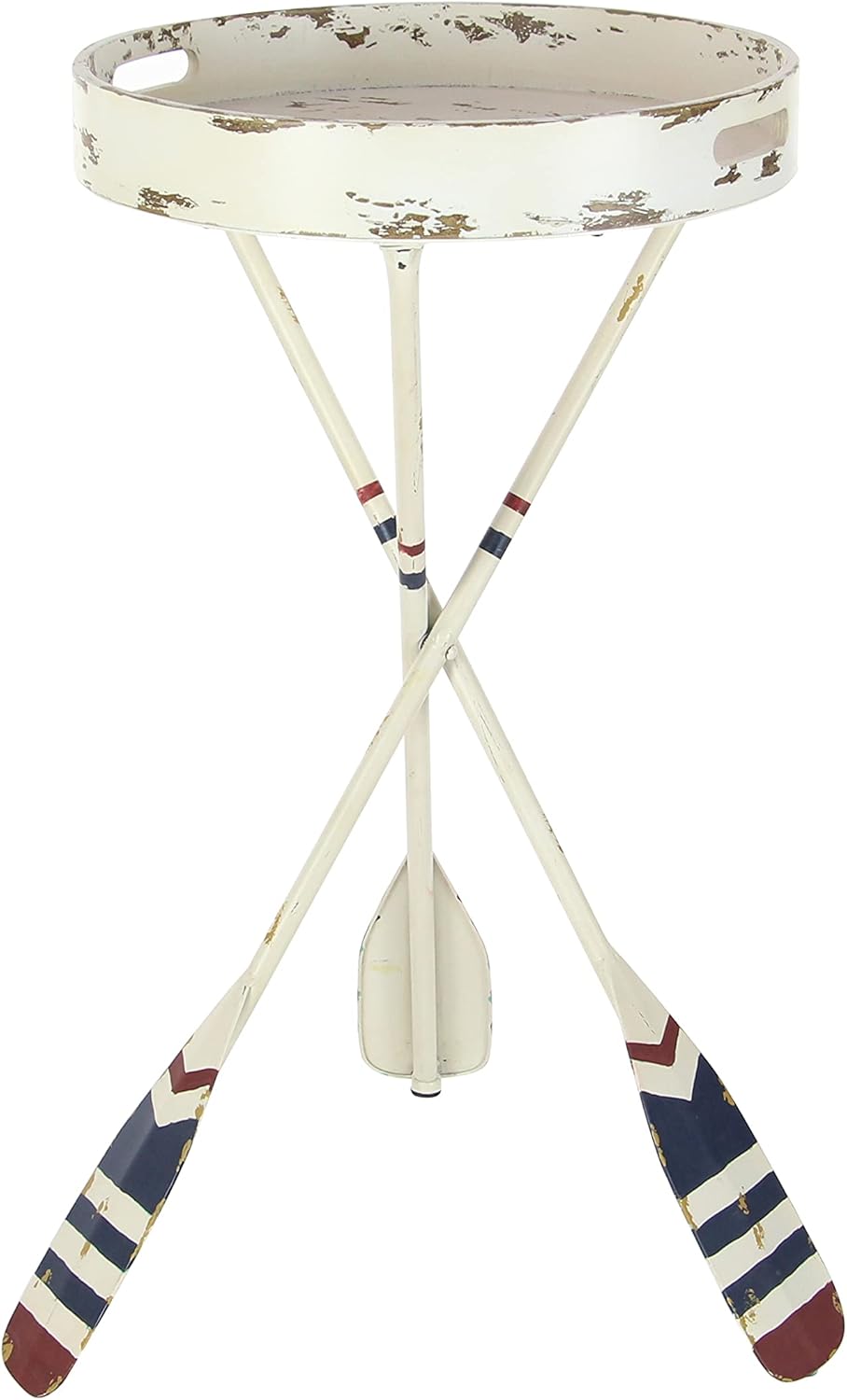 Deco 79 Coastal Metal Accent Table, 23