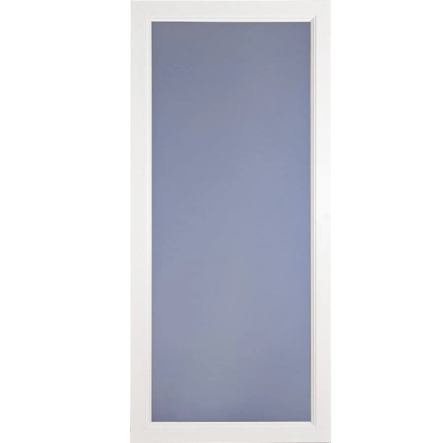 Larson Signature Classic White Full-view Aluminum Standard Storm Door (Common: 36-in x 81-in; Actual: 35.75-In x 79.75-in)