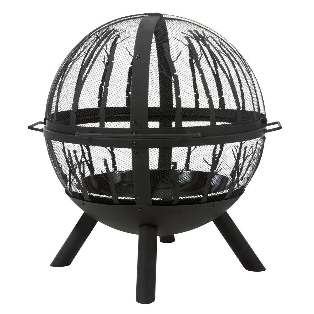 Hampton Bay Briarglen Fire Ball with Tree Branches, Black