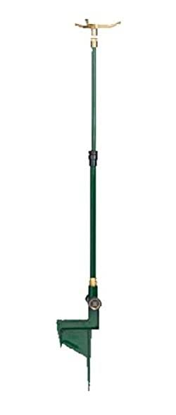 Orbit 2 Pack Adjustable Brass 3-Arm Telescoping Lawn Sprinkler with Step Base 58288n